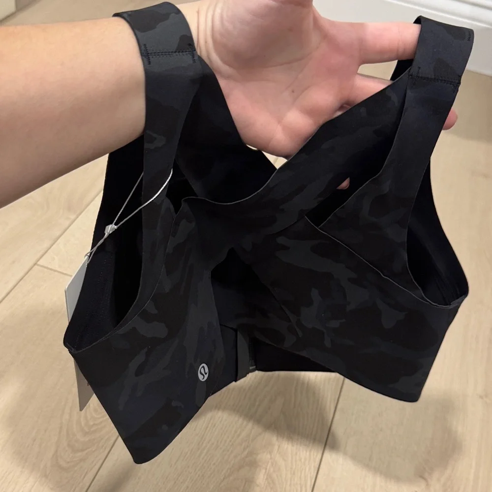 Black Camouflage Sports Bra LULULEMON 36D - Picture 5 of 6